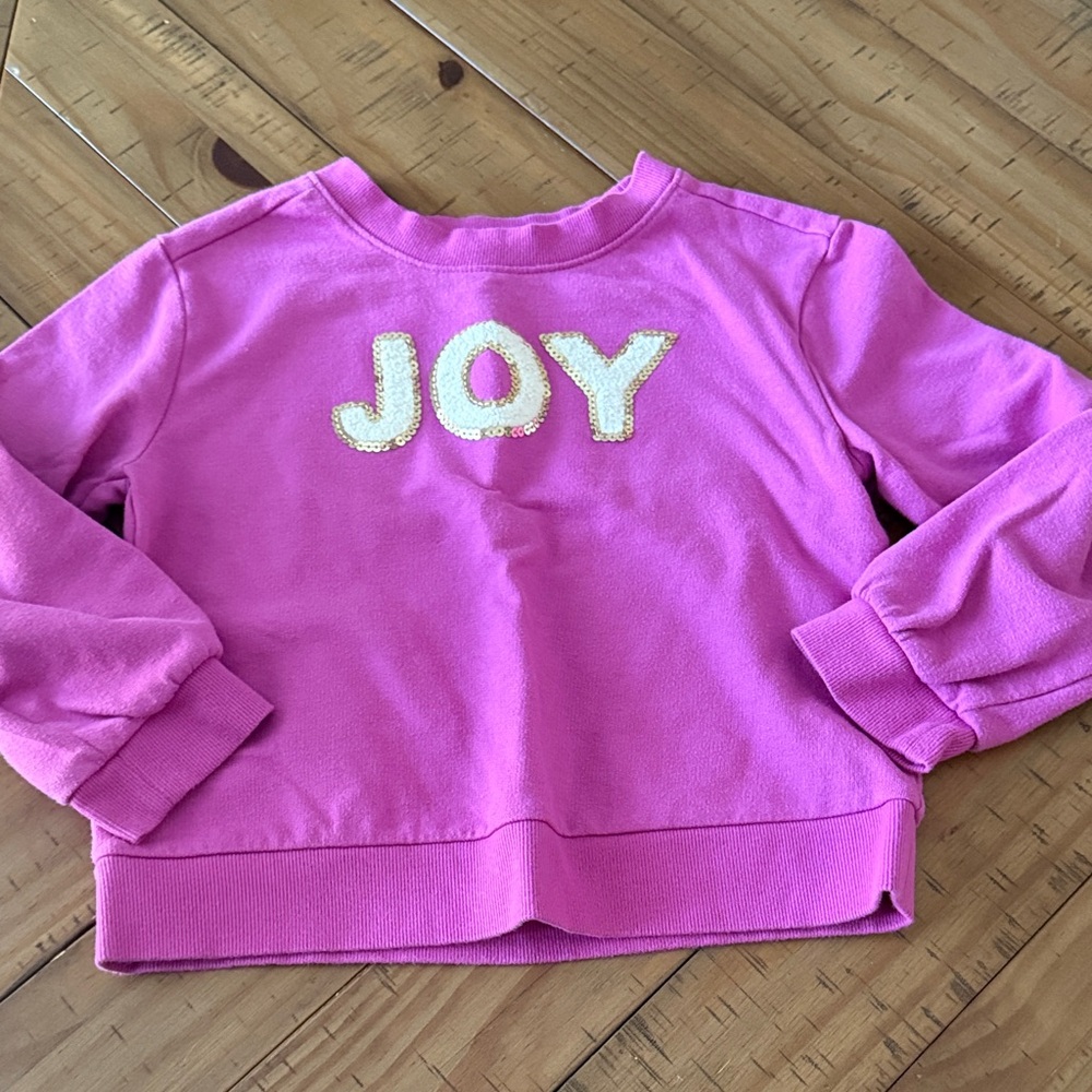 Cat & Jack Pink Joy Sweater